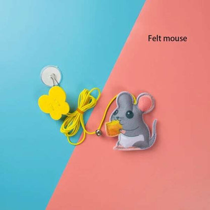 🚀Suspended Bouncing Cat Toy｜One-click to activate your cat's crazy play mode🎯｜Limited-time extravaganza🎉