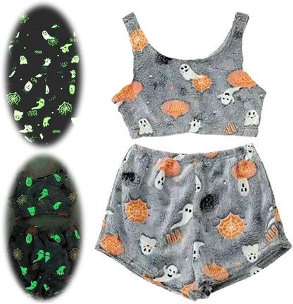 👻Halloween Sale 40% Off👻Halloween Glowing Pajama Set