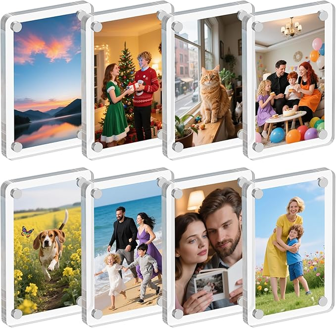 ✨Today's Special 30% Off✨ Acrylic Magnetic Picture Frame for Fridge
