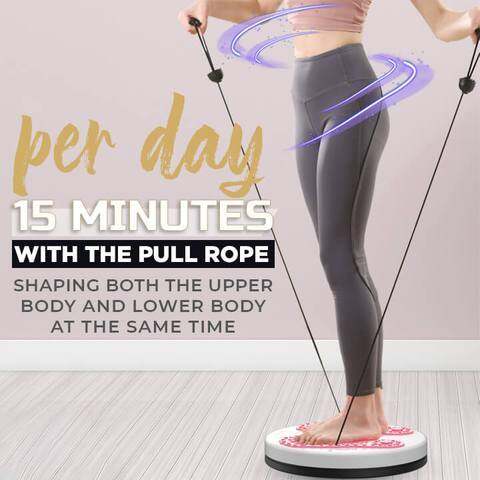 🔄【Smart Waist Twisting Plate｜Limited Time Offer】Slim down while standing and get a slim waist easily!