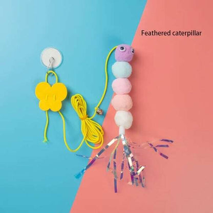 🚀Suspended Bouncing Cat Toy｜One-click to activate your cat's crazy play mode🎯｜Limited-time extravaganza🎉