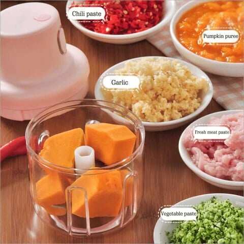 💥Cordless food chopper! Say goodbye to the hassle of hand chopping and cook faster!🔪