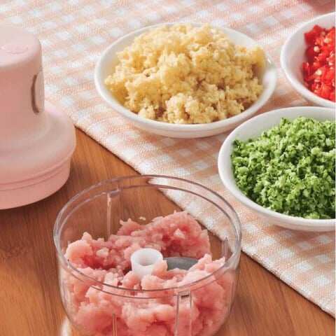💥Cordless food chopper! Say goodbye to the hassle of hand chopping and cook faster!🔪