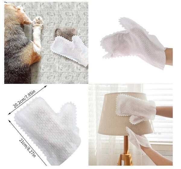 The ultimate cleaning gadget for lazy people! 🔥Hot-selling dust removal gloves, clean with just a wipe ~ Limited time offer