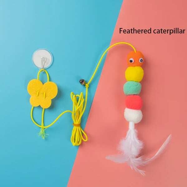 🚀Suspended Bouncing Cat Toy｜One-click to activate your cat's crazy play mode🎯｜Limited-time extravaganza🎉