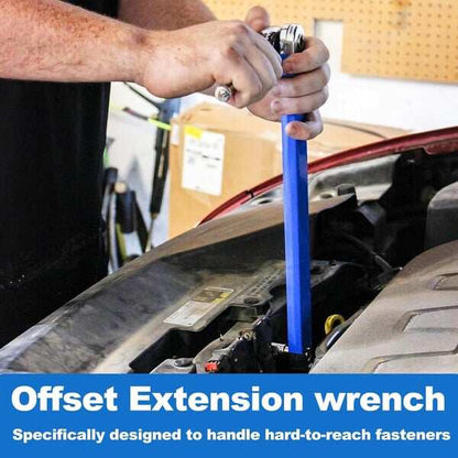🔧【Multi-functional dual-purpose】Ratchet extension wrench｜One wrench in hand, easily handle various working conditions⚡｜Limited-time discount💰